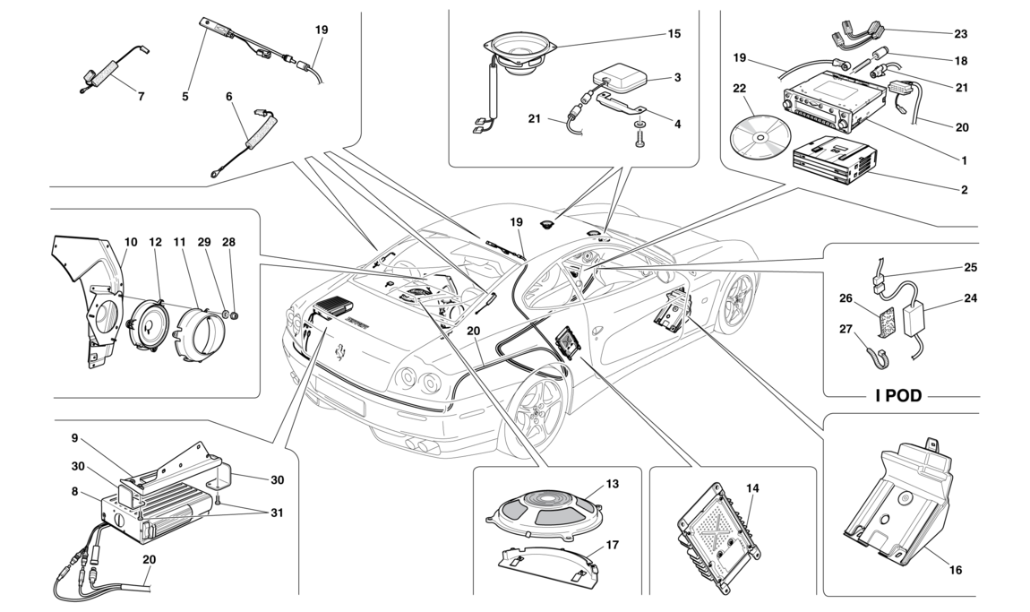 Schematic: Audio - Gps System