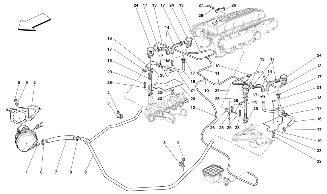 Schematic: Secondary Air System