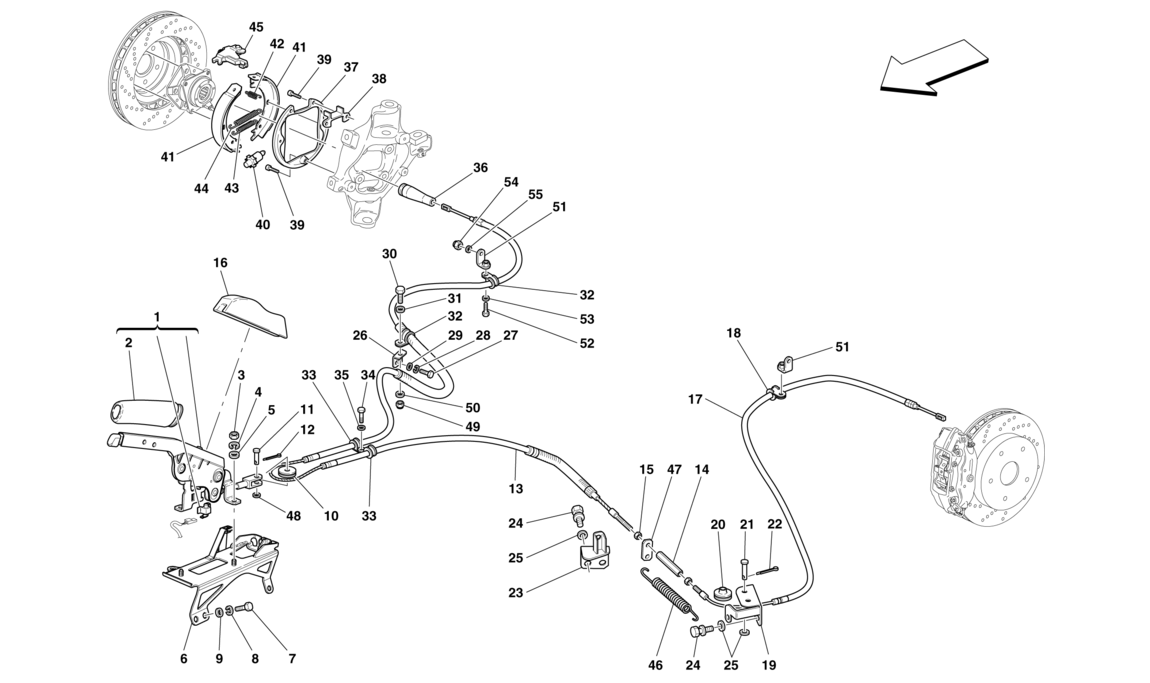 Schematic: Parking  Brake Control