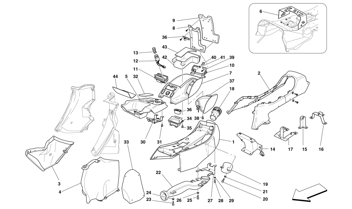 Schematic: Tunnel Substructure And Accessories Applicable For Oto