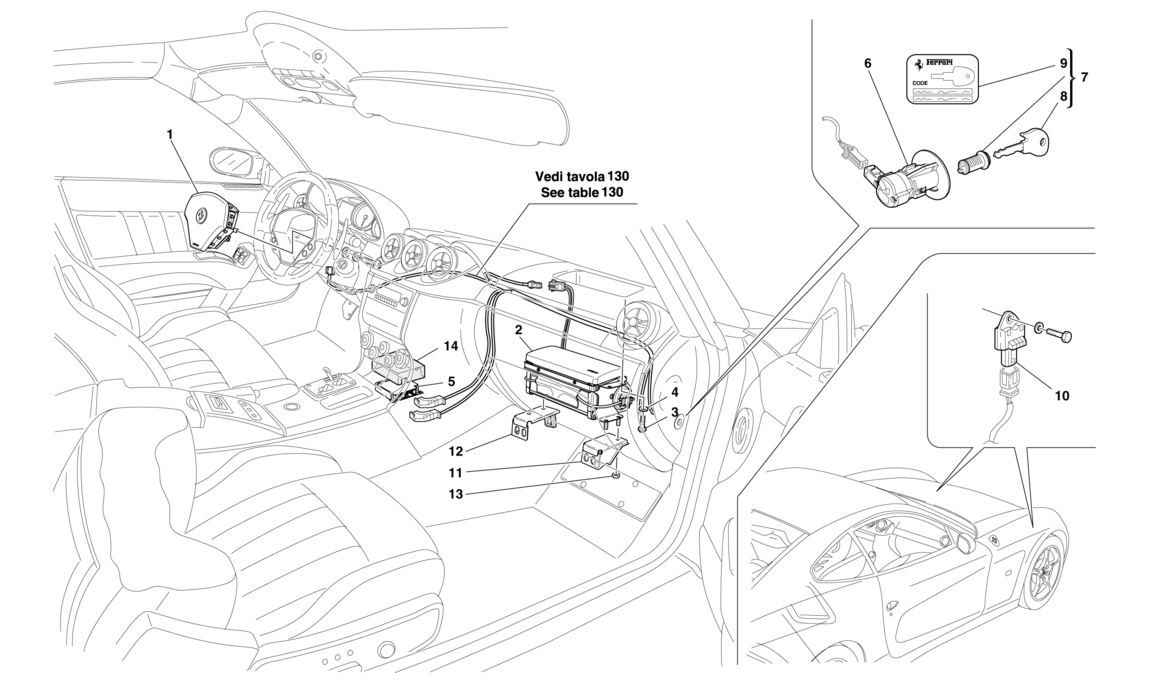 Schematic: Airbag