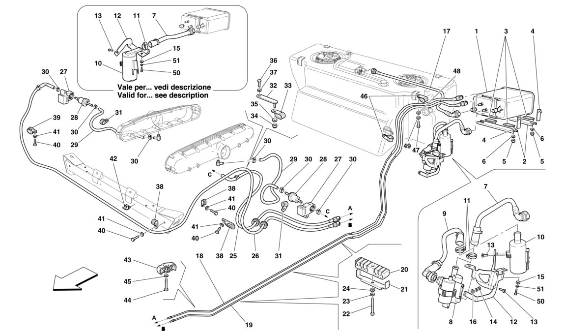 Schematic: Evaporative Emissions Control System