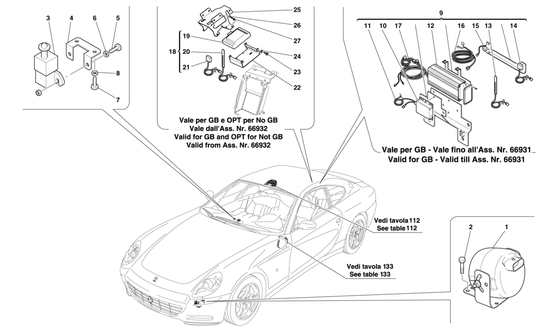 Schematic: Antitheft System Ecus And Devices