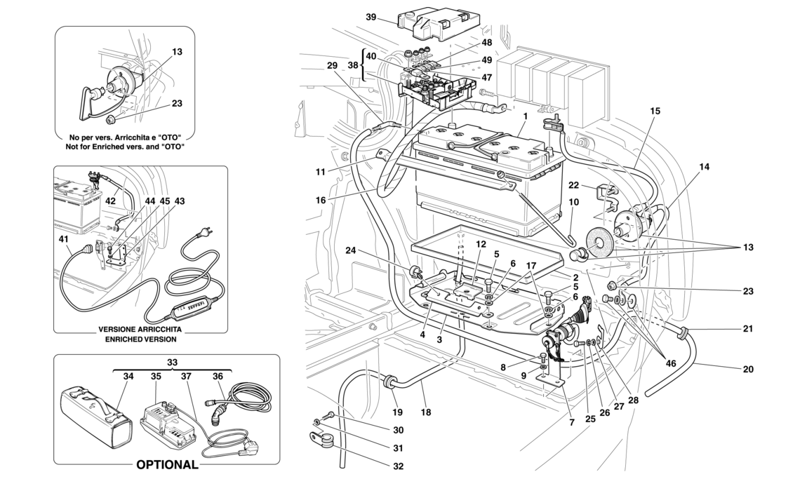 Schematic: Battery