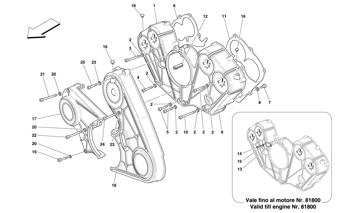 Schematic: Engine Covers