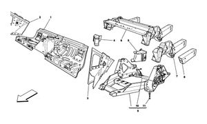 Rear Structural Frames And Sheet Panels