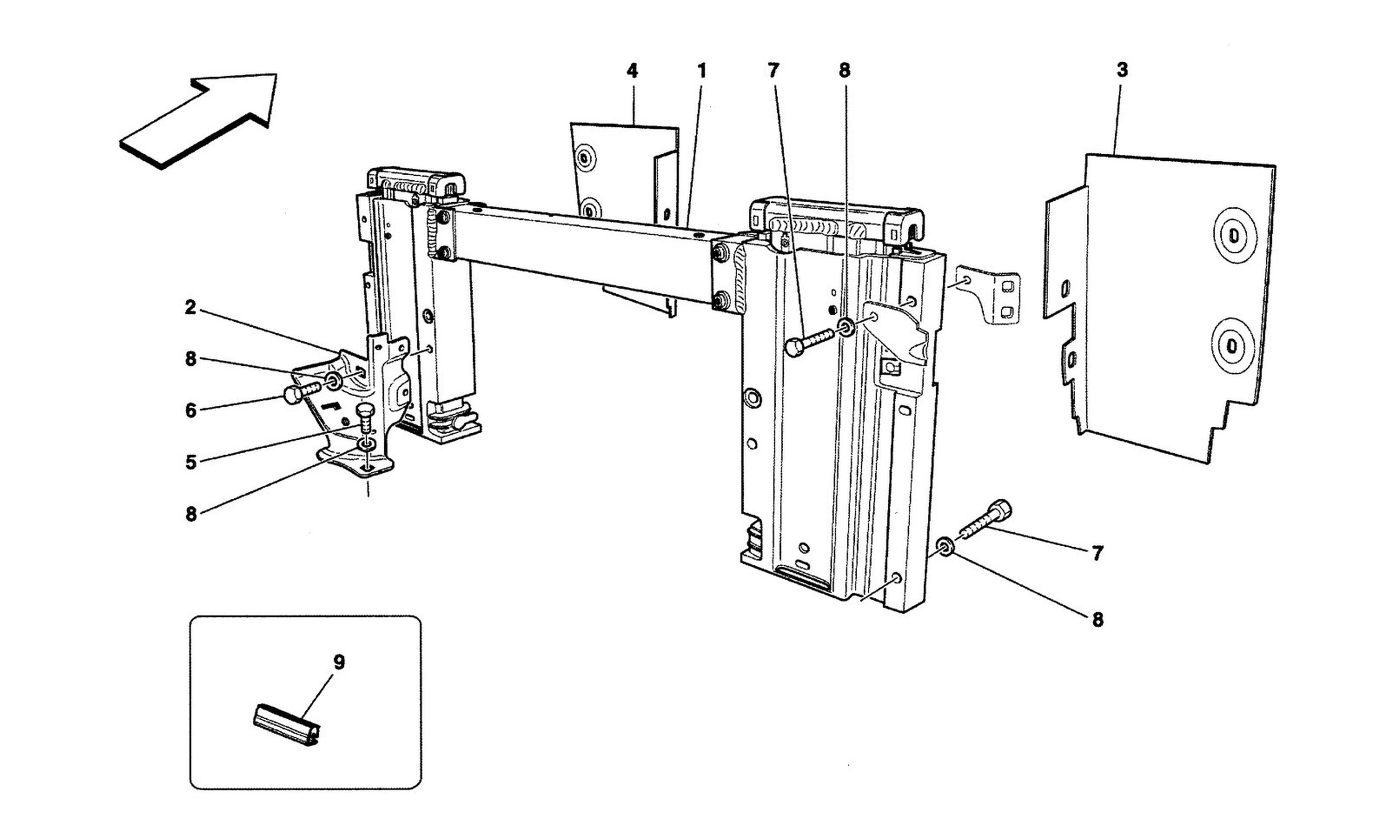 Schematic: Electrical Capote: Roll Bar And Accessories