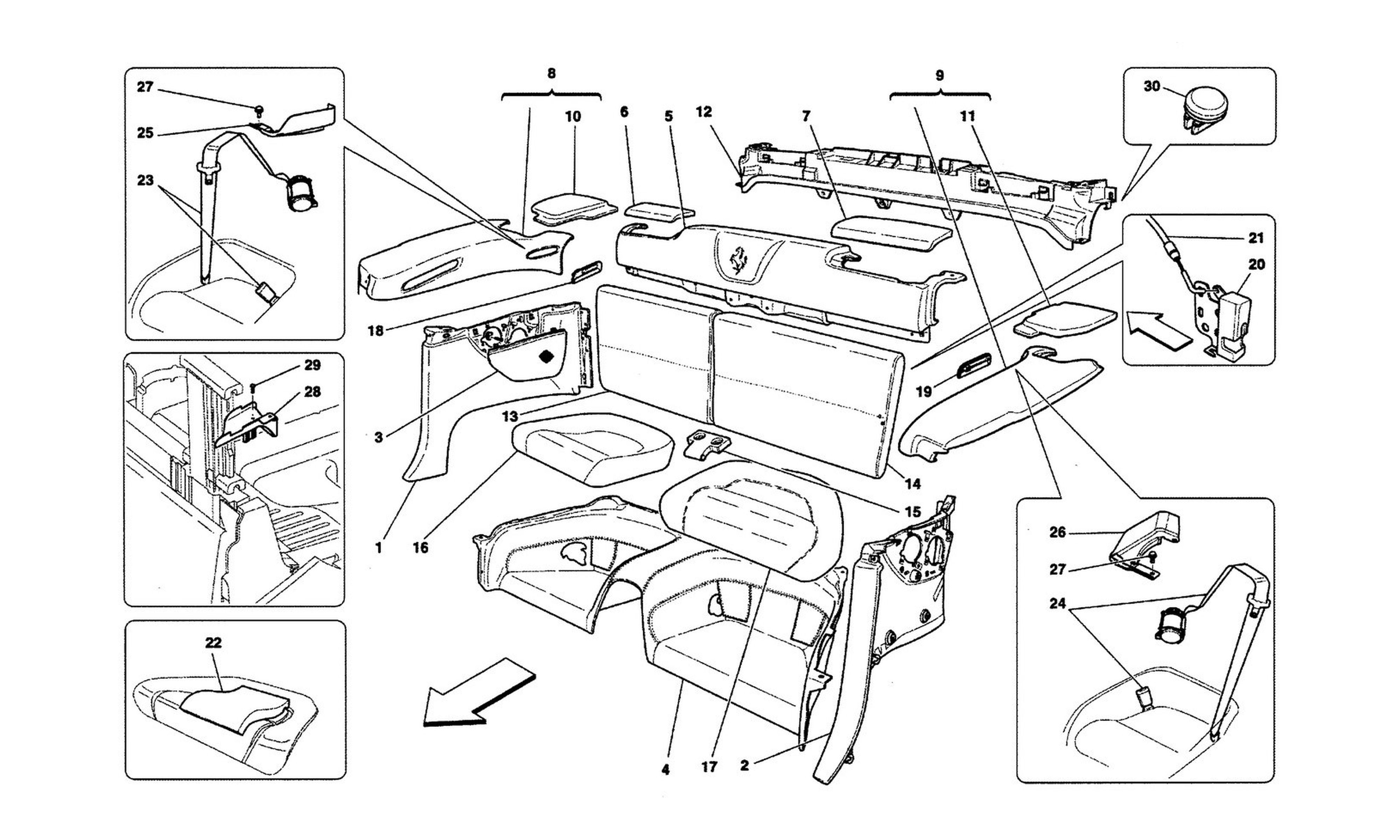 Schematic: Inner Trims