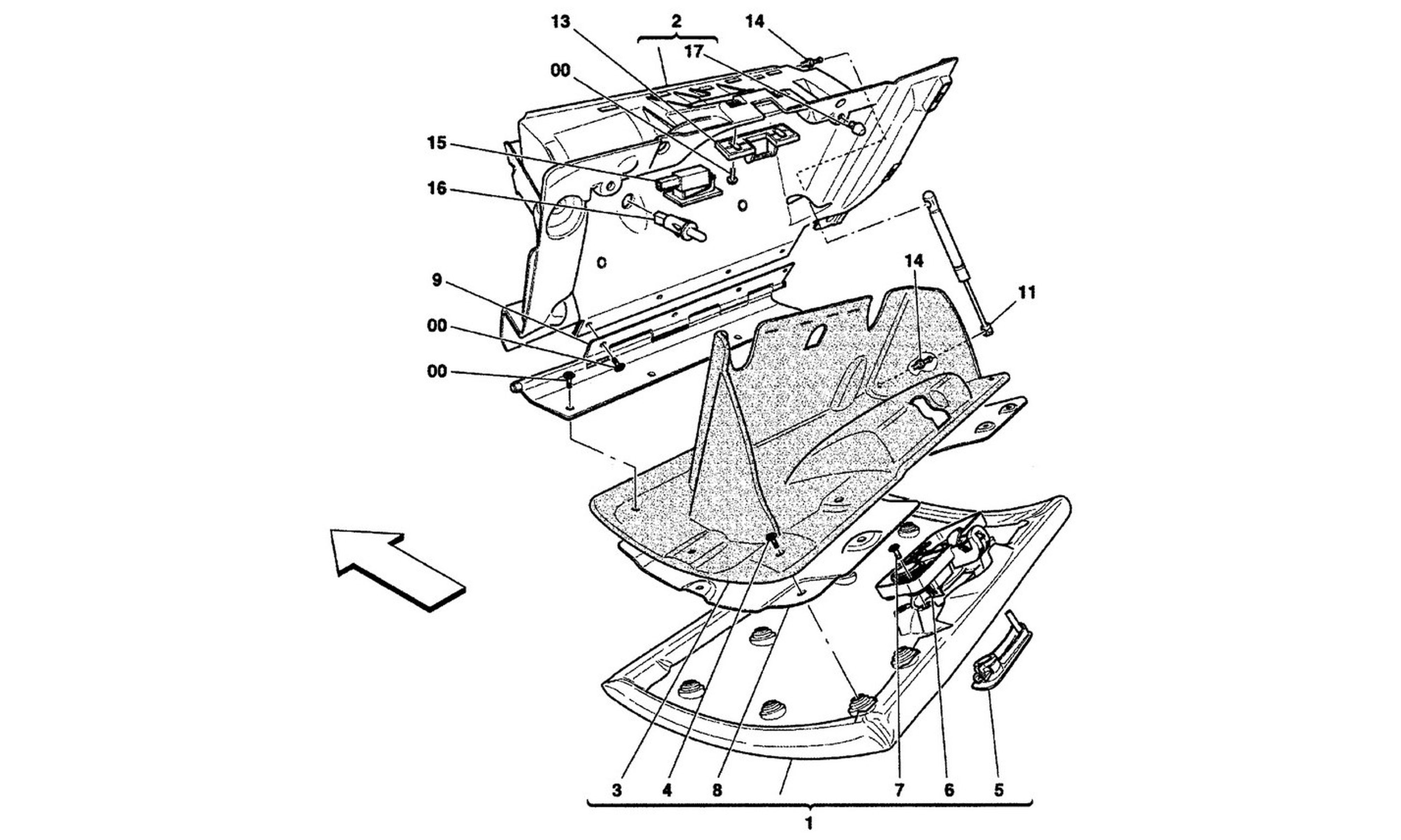 Schematic: Dashboard Drawer