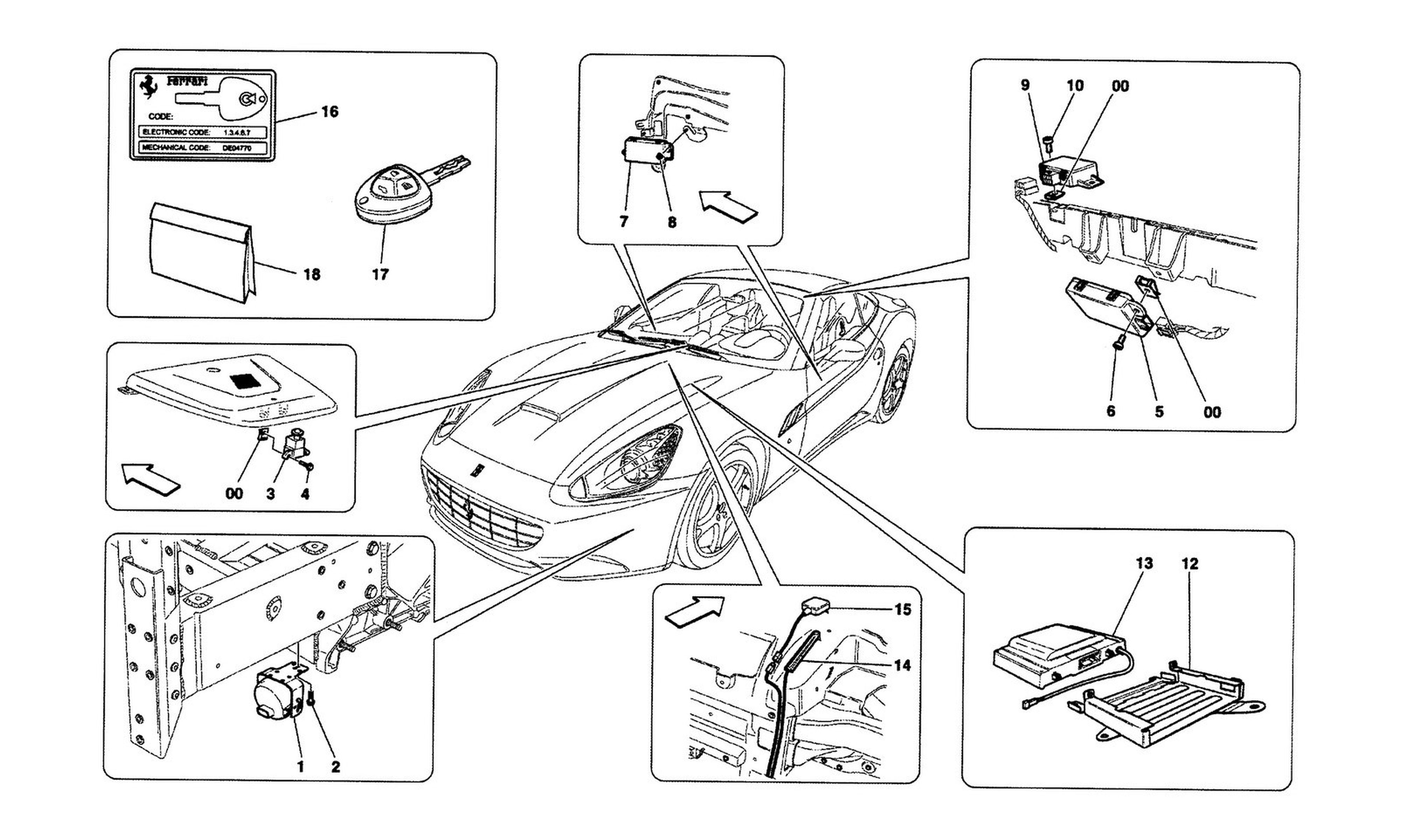 Schematic: Alarm And Immobilizer System