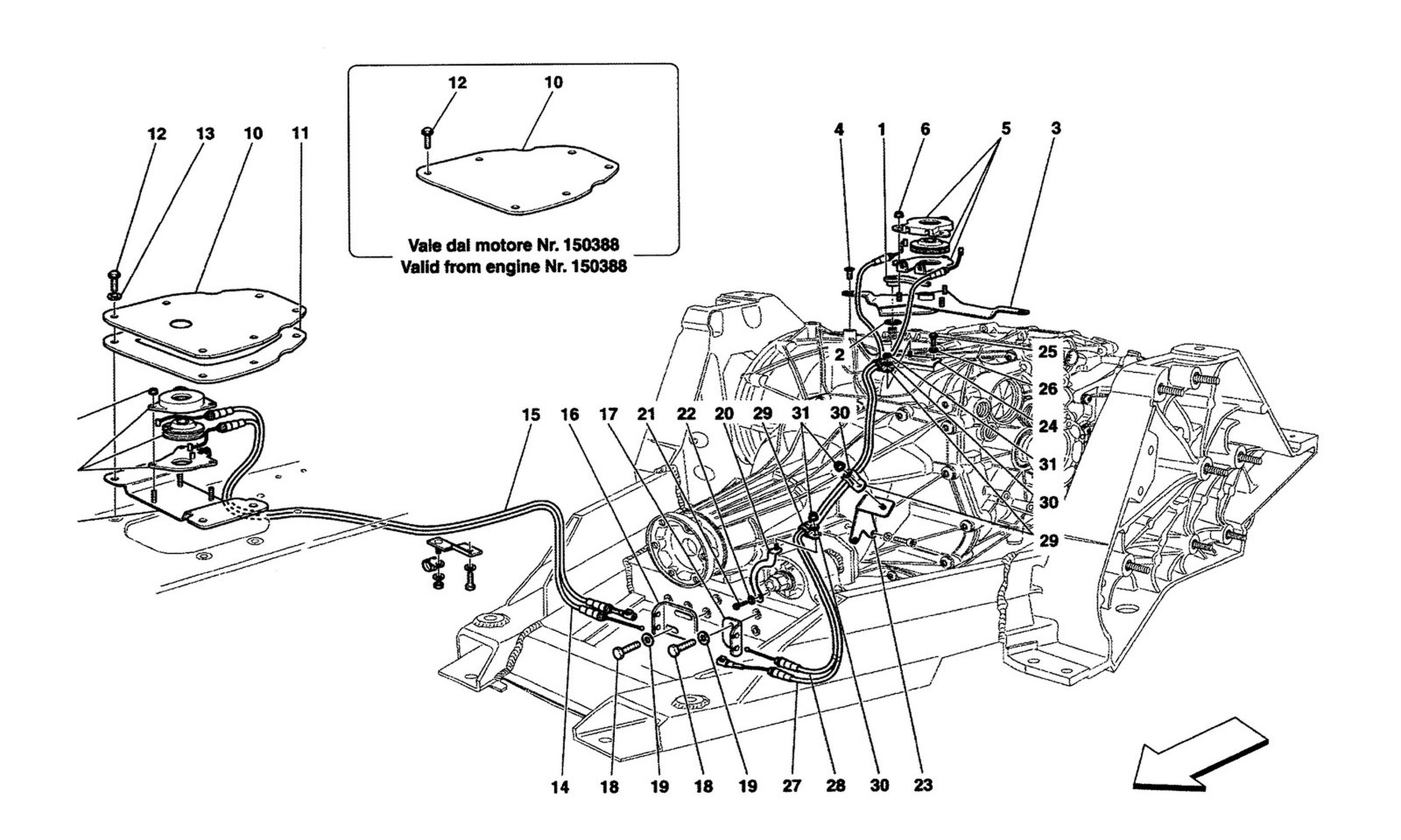 Schematic: Manual Release Control For Dct Gearbox