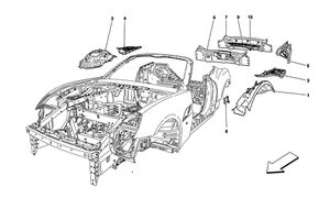 Bodywork And Rear Outer Trim Panels