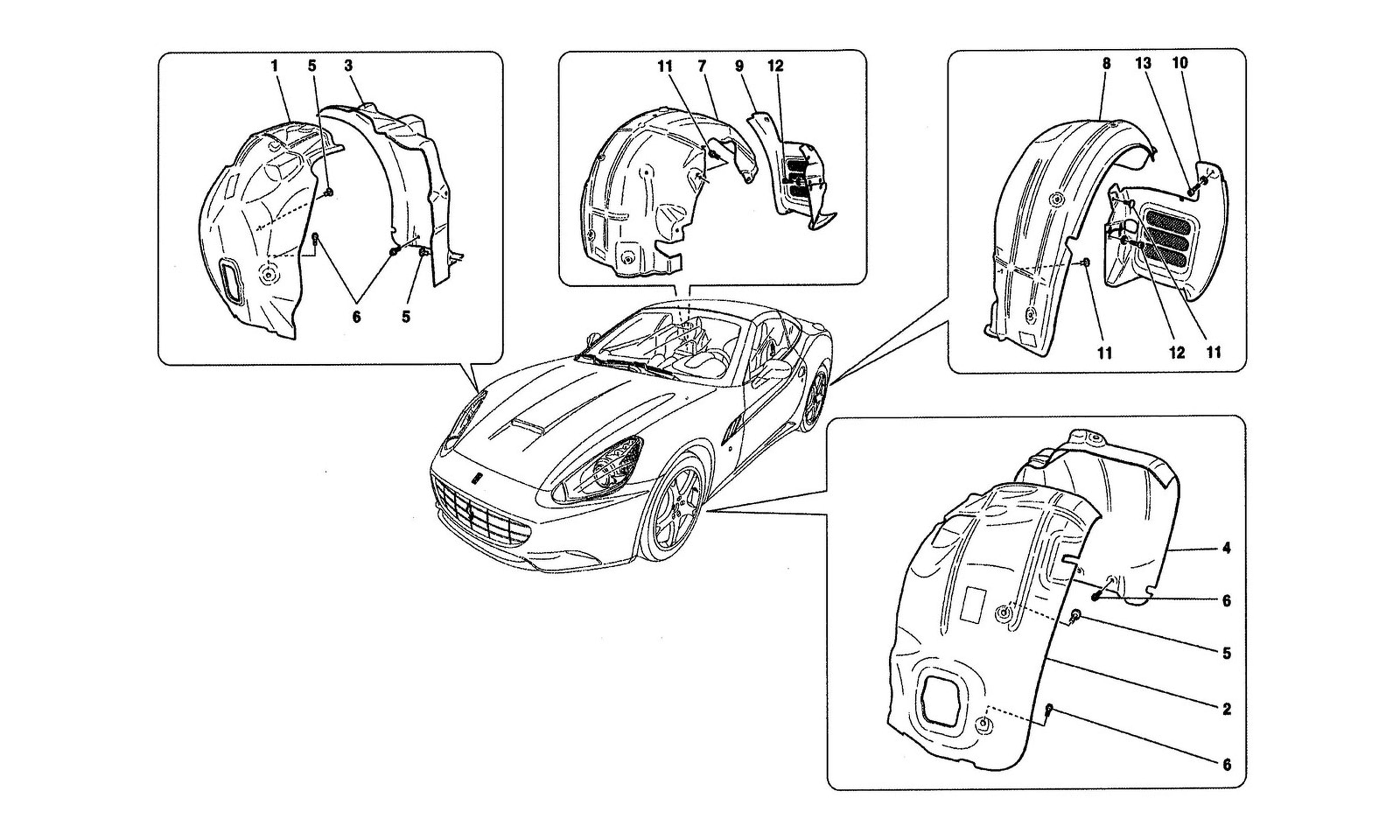 Schematic: Wheelhouse And Lids