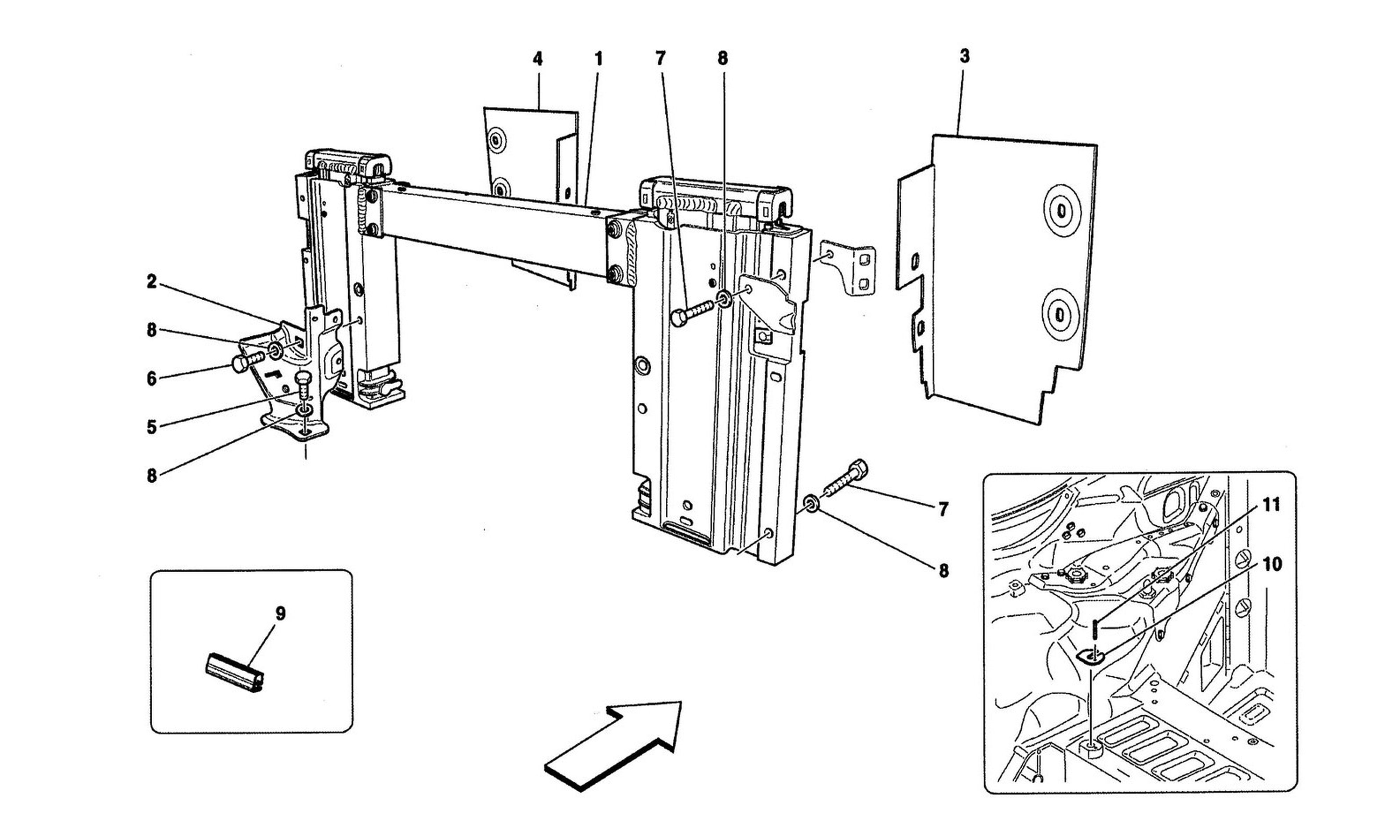 Schematic: Electrical Capote: Roll Bar And Accessories