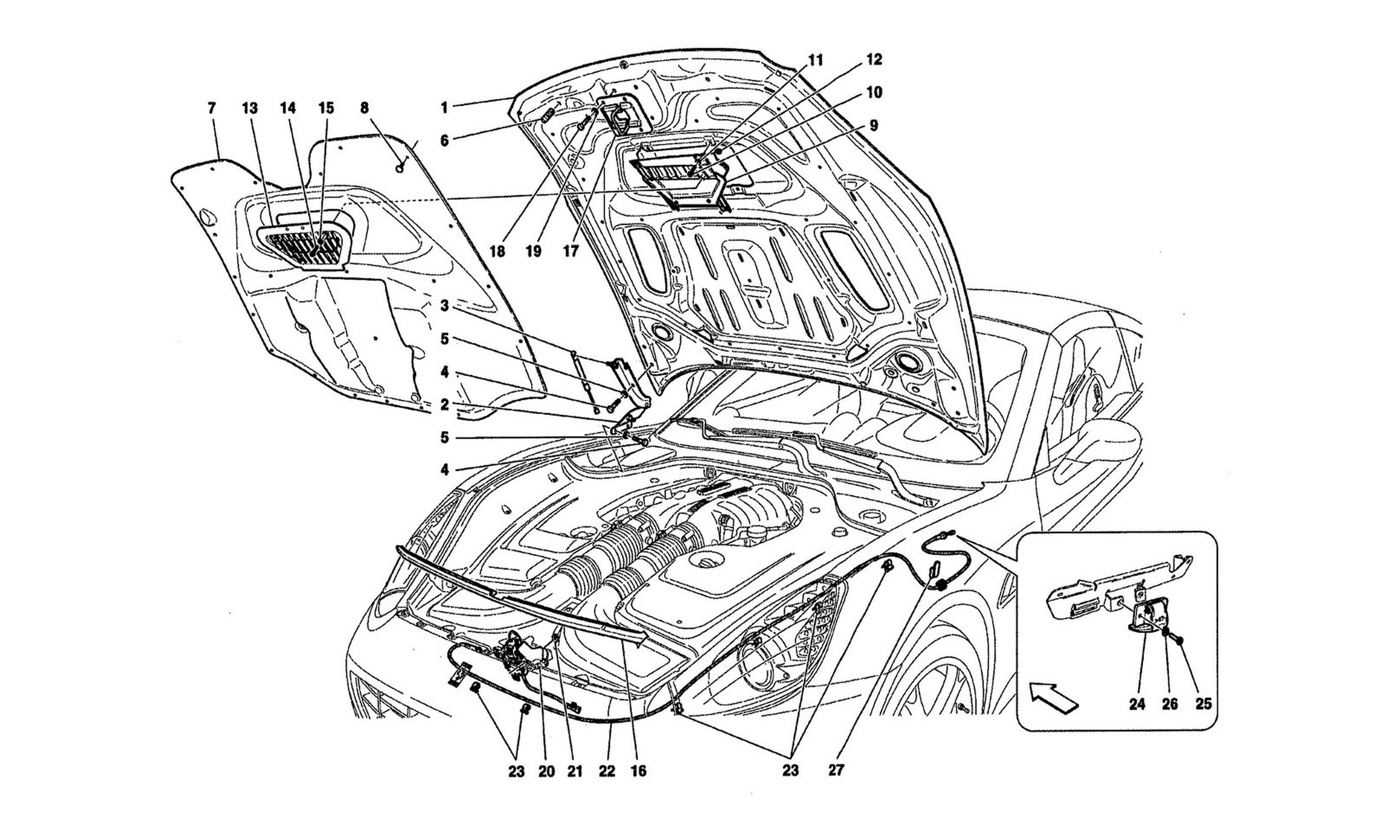 Schematic: Front Lid