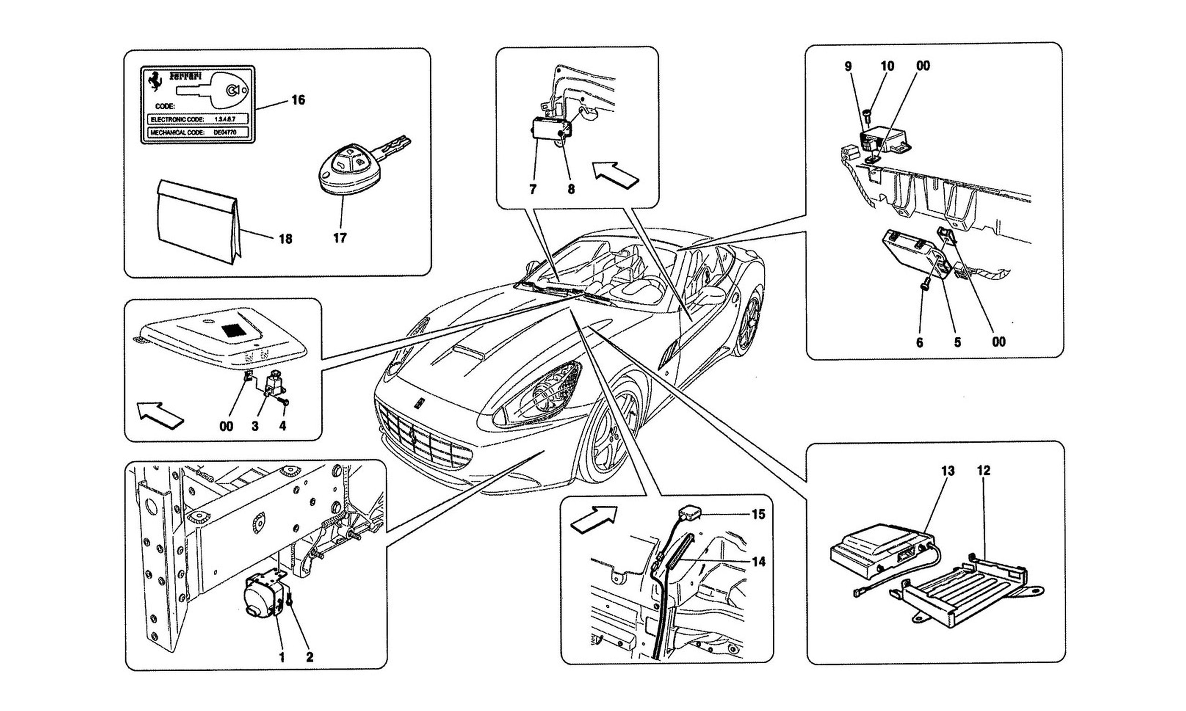 Schematic: Alarm And Immobilizer System