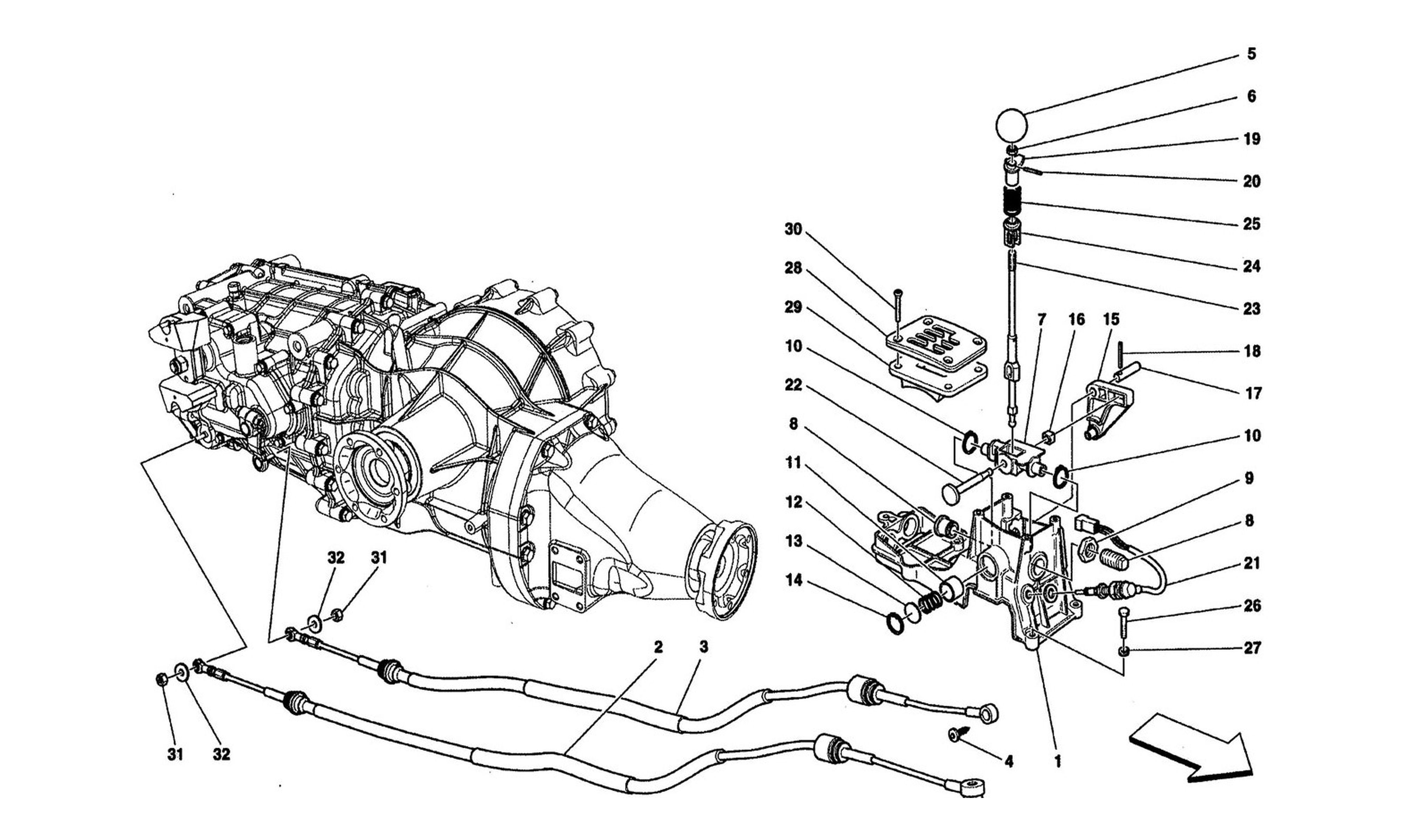 Schematic: Gearbox External Controls