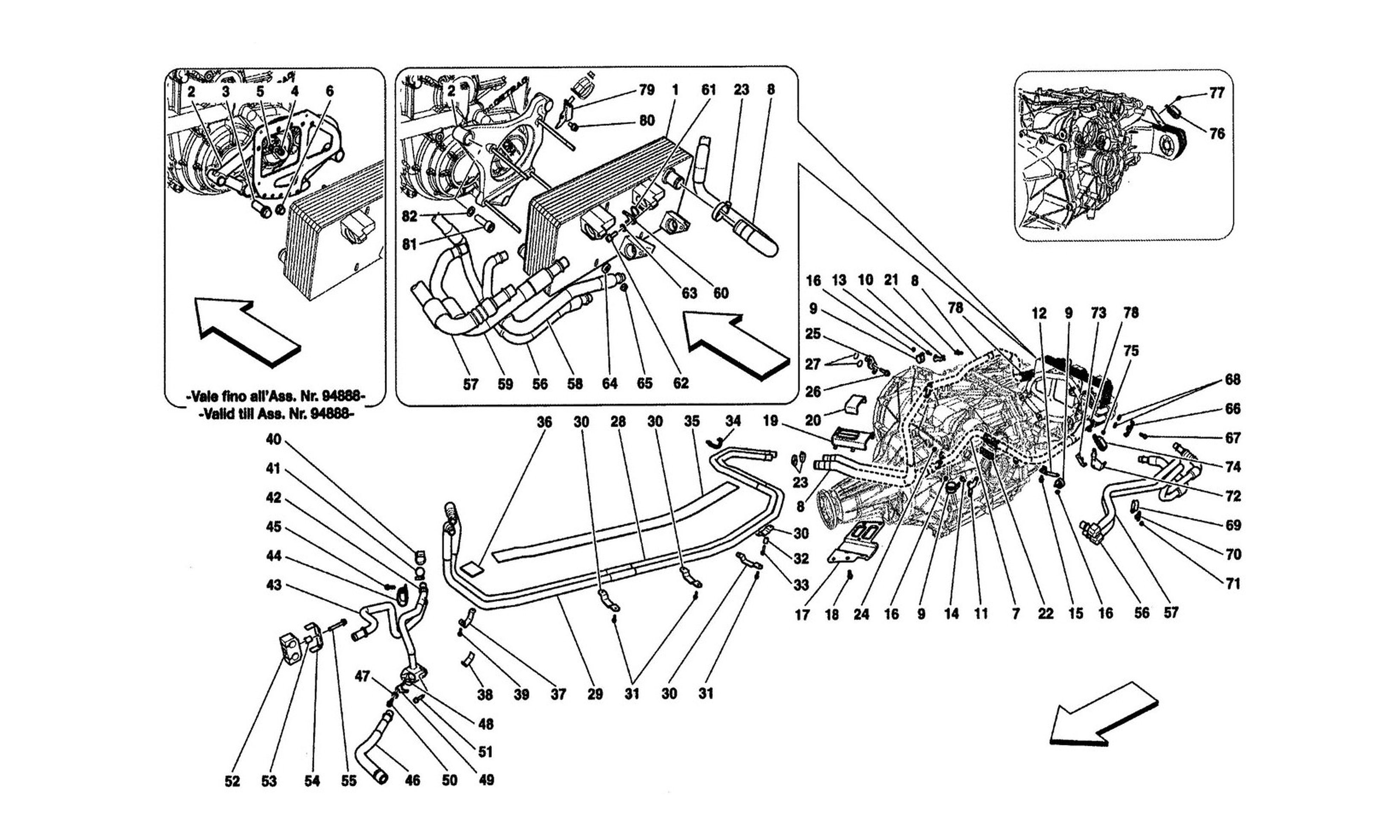 Schematic: Lubrication And Gearbox Oil Cooling