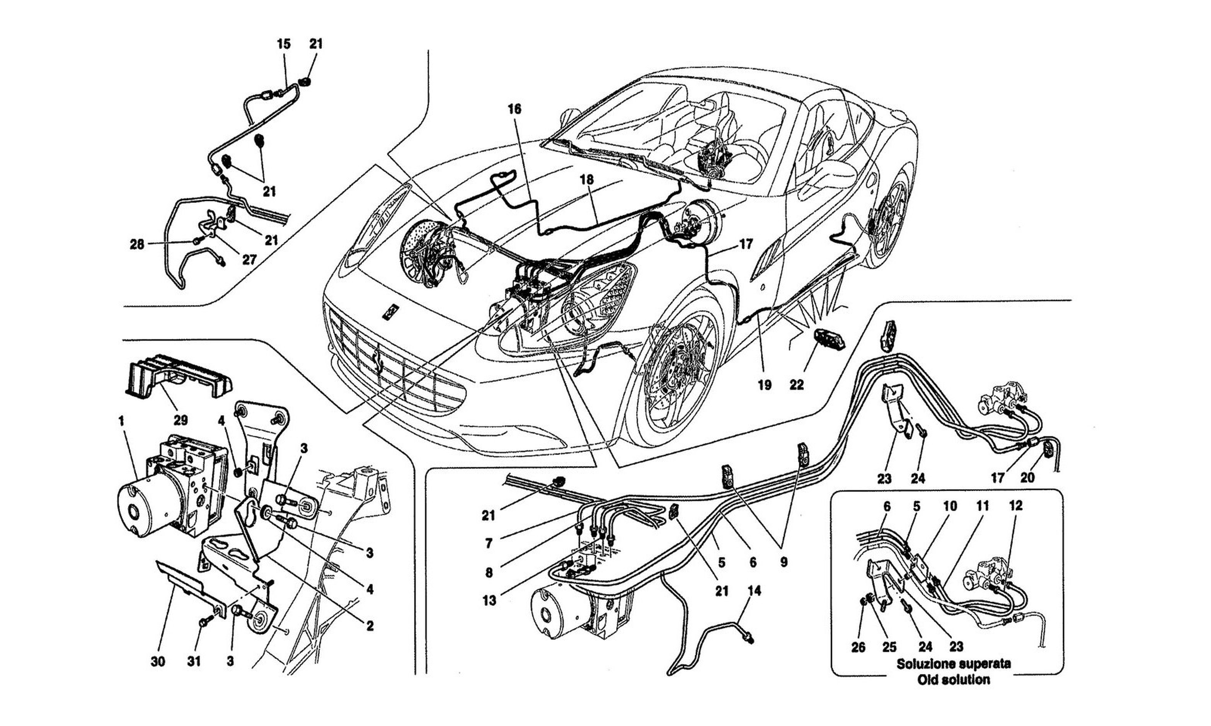 Schematic: Brake System - Not For Gd