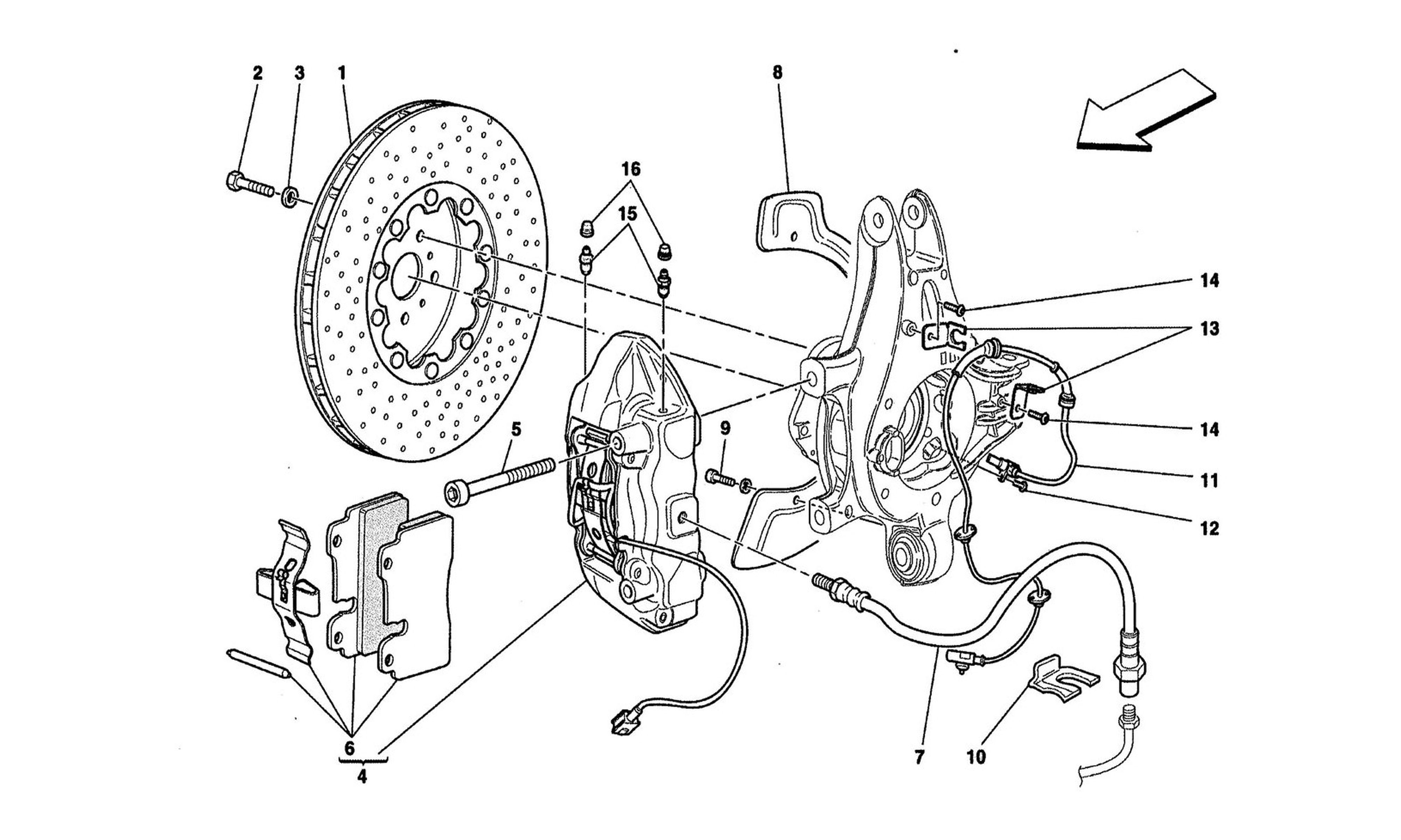 Schematic: Rear Braking Devices