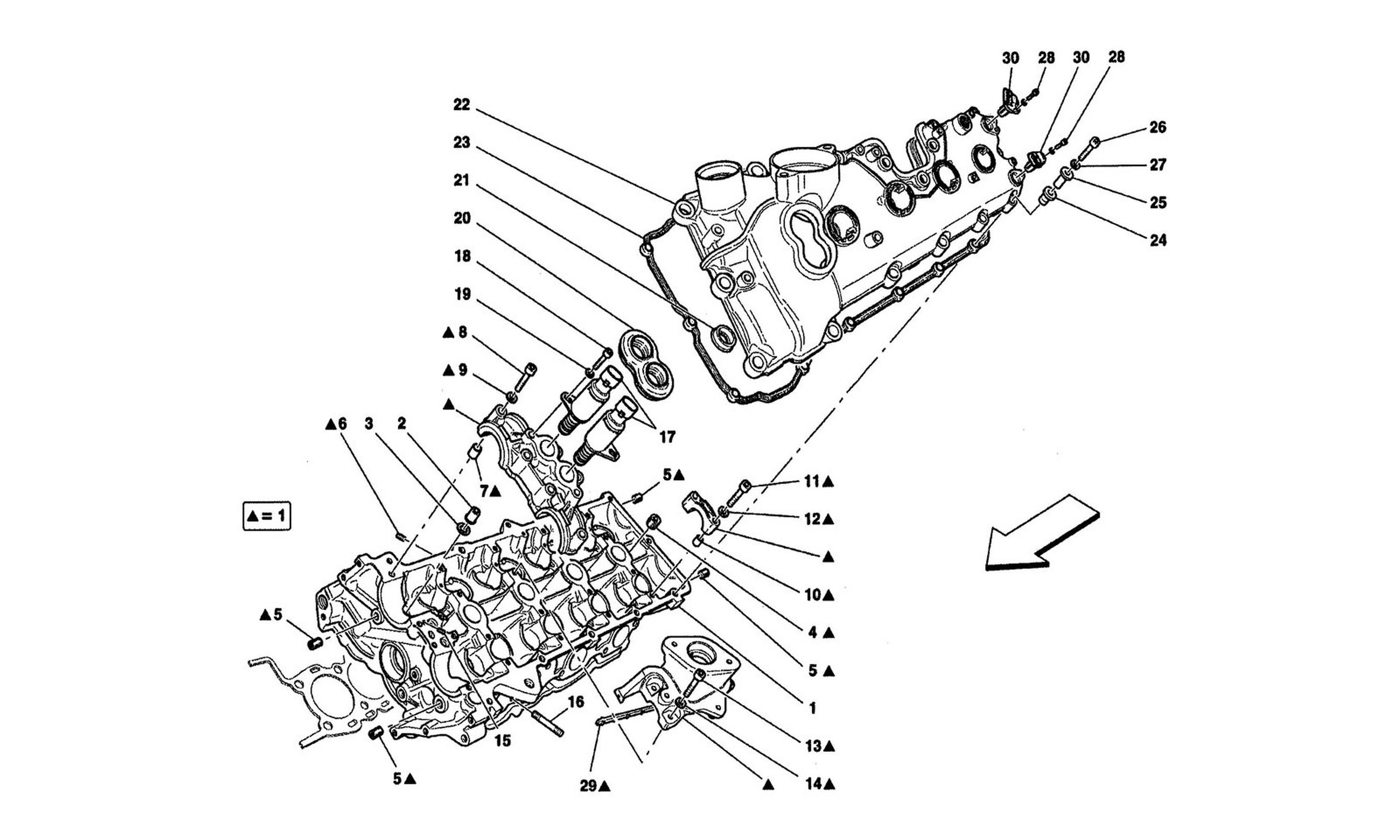 Schematic: Lh Cylinder Head