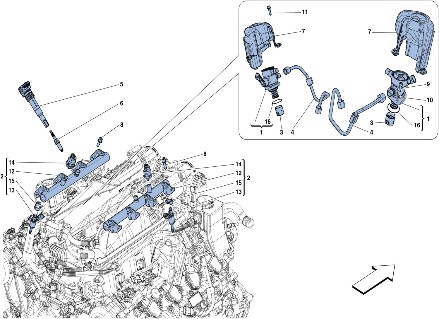 Schematic: Injection - Ignition System