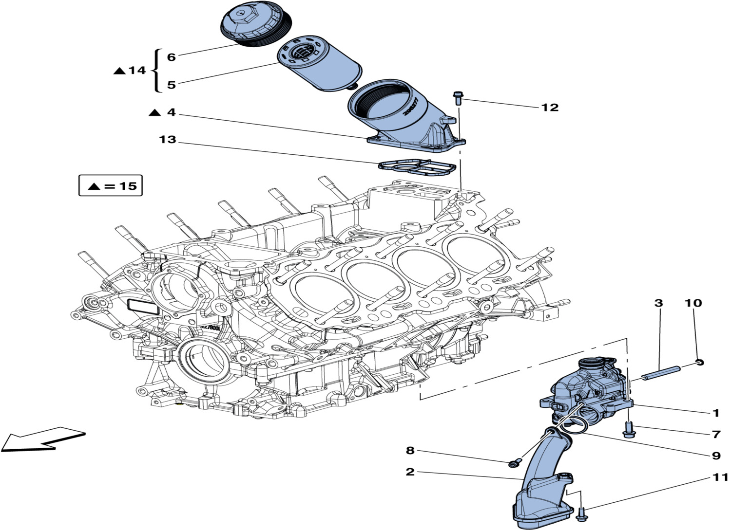 Schematic: Lubrication: Pump And Filter