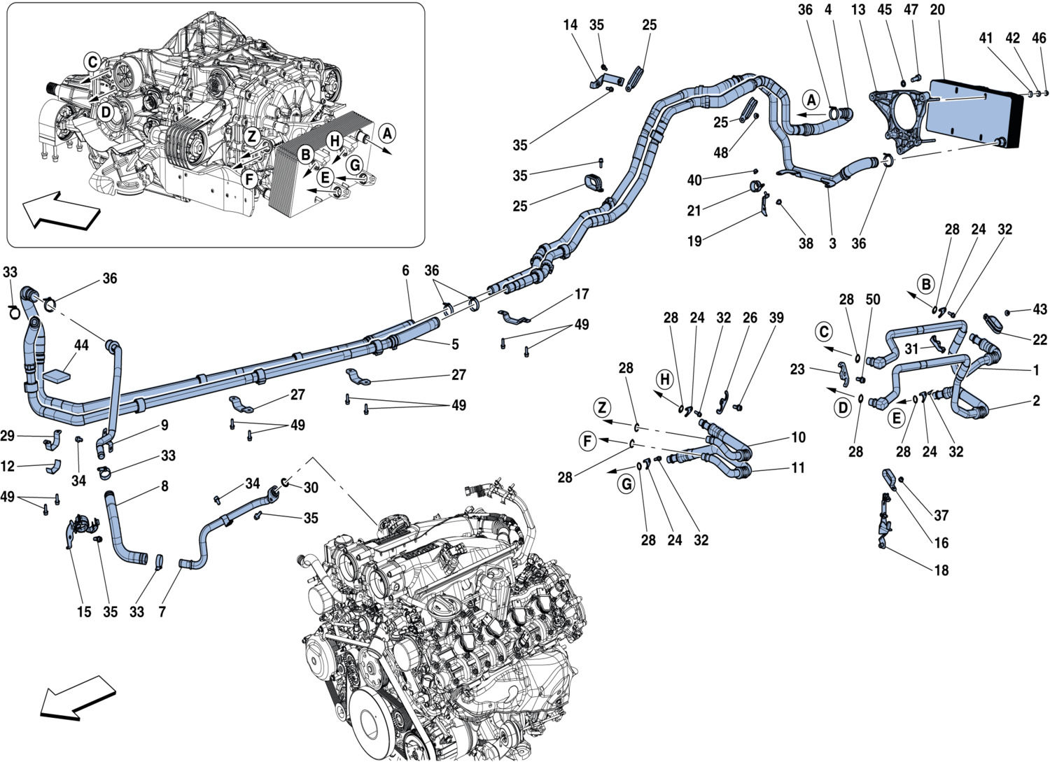 Schematic: Gearbox Housing