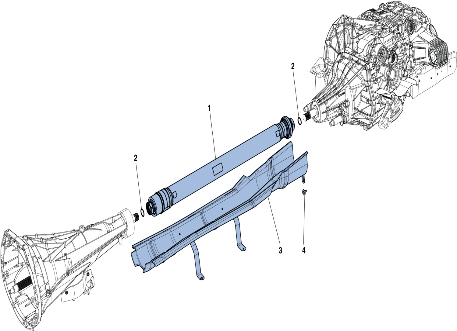 Schematic: Gearbox Oil Lubrication And Cooling System