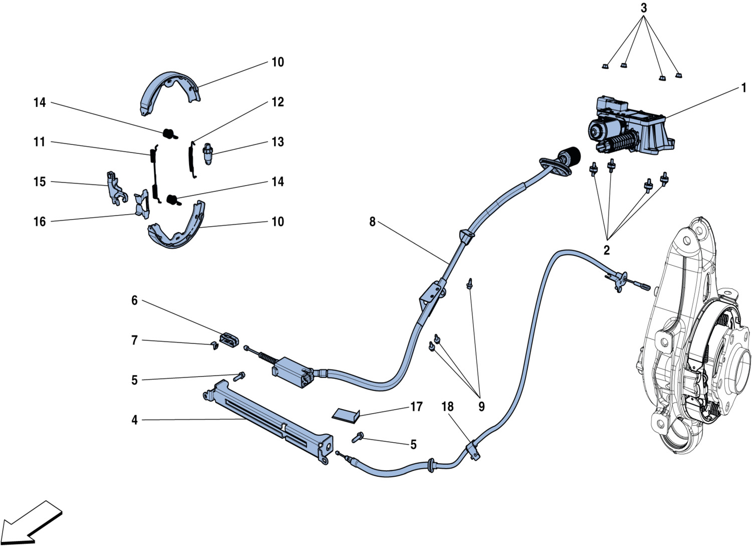 Schematic: Parking Brake