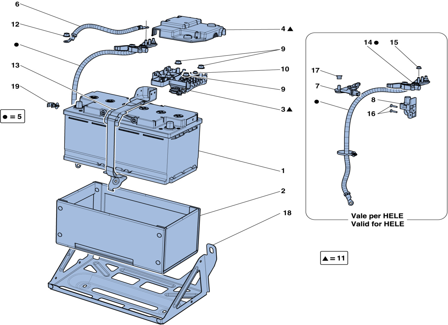 Schematic: Battery