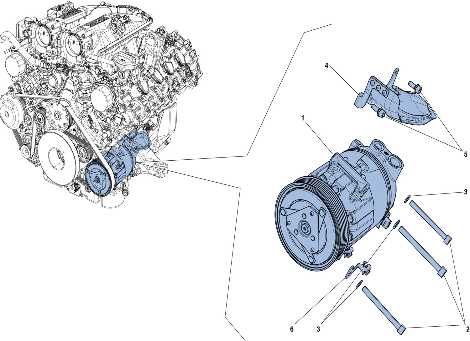 Schematic: Ac System Compressor