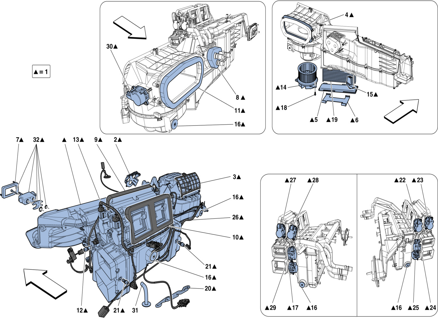 Schematic: Evaporator Unit