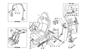 Racing Seat-Safety Belts-Roll Bar