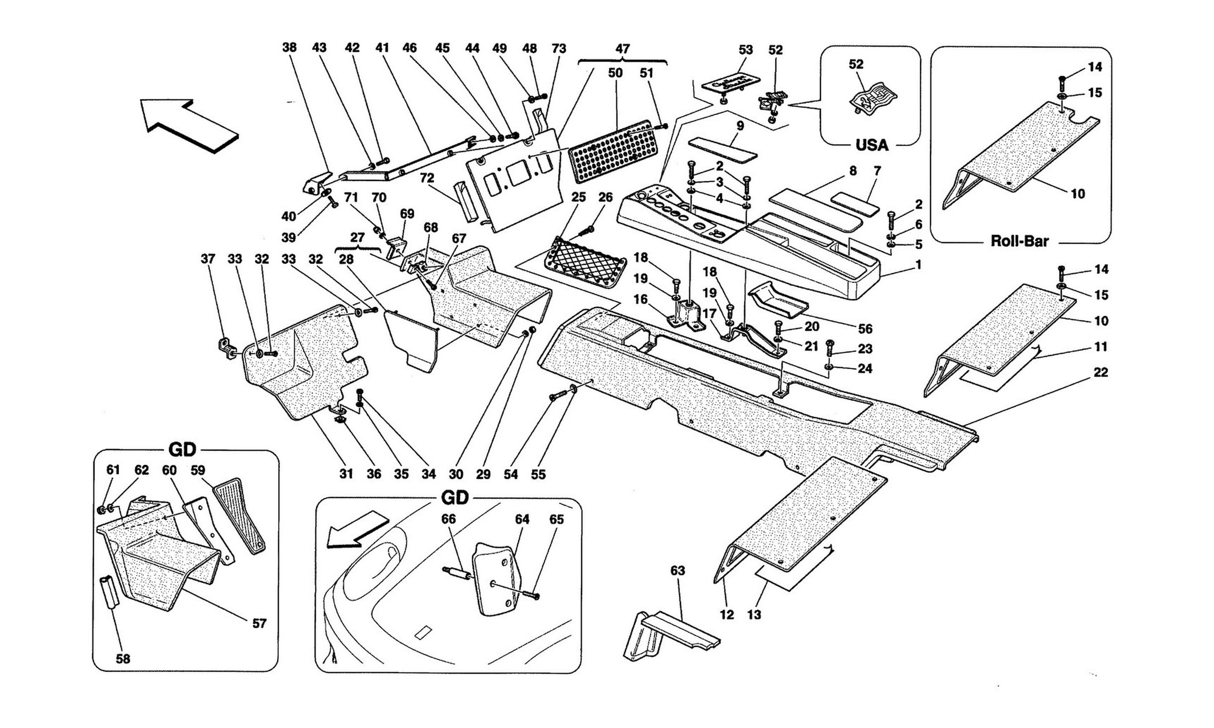 Schematic: Tunnel - Framework And Accessories