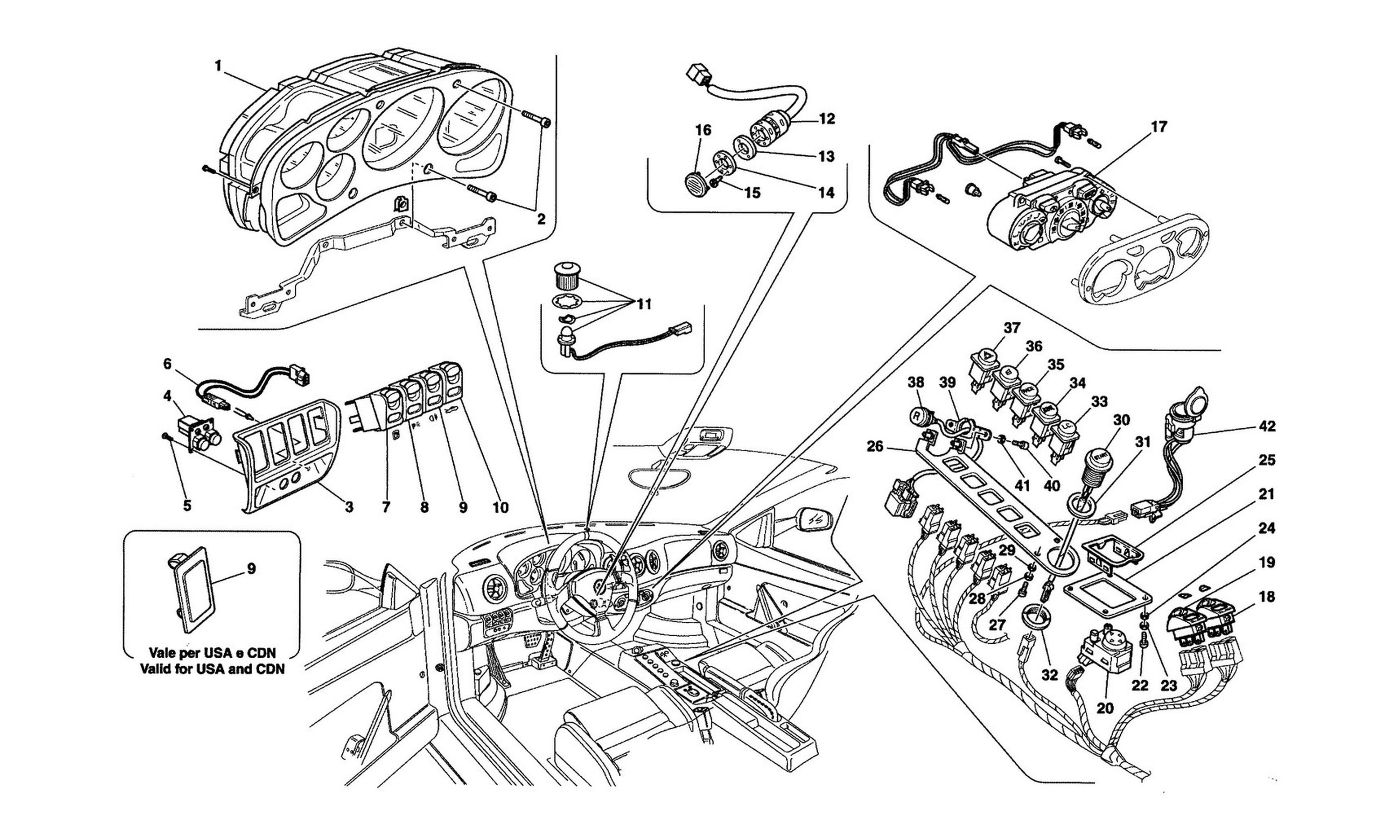 Schematic: Dashboard Instruments