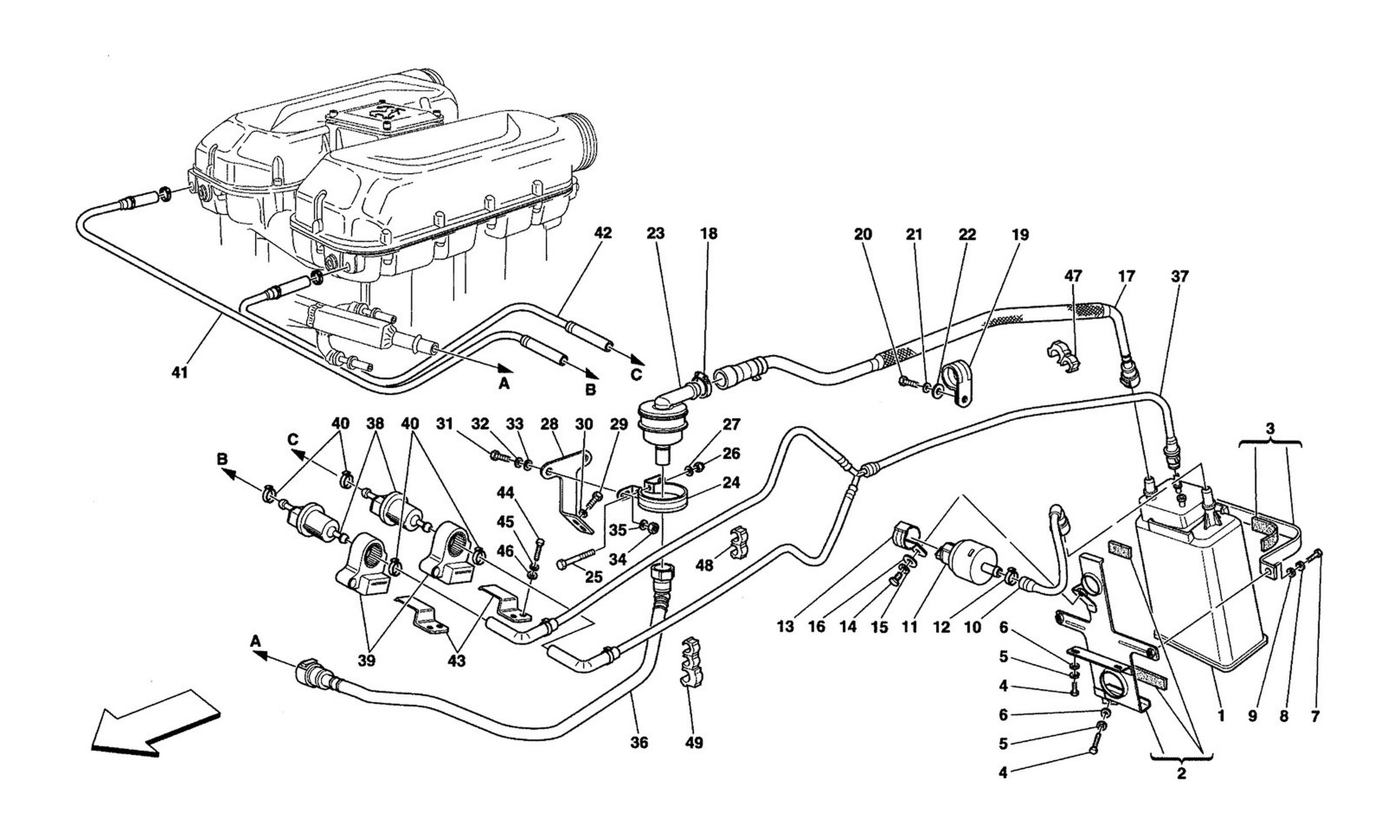 Schematic: Antievaporation Device -Valid For Usa And Cdn