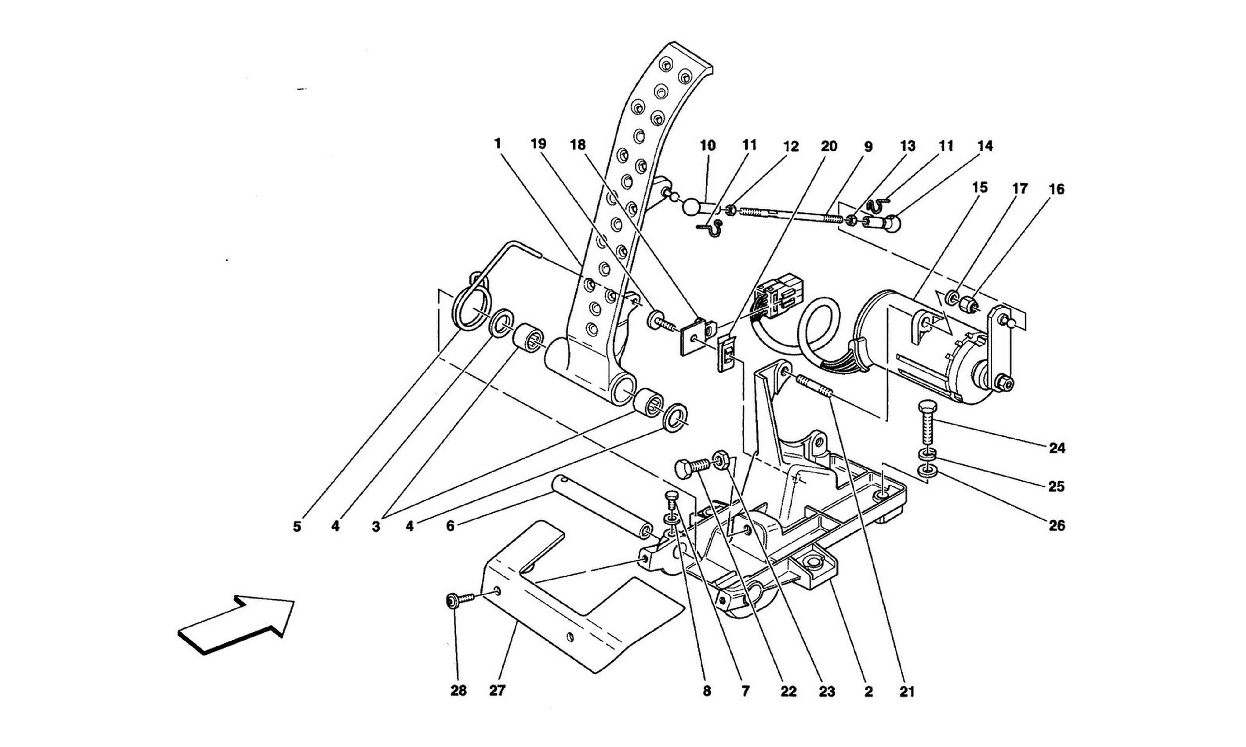 Schematic: Electronic Accelerator Pedal