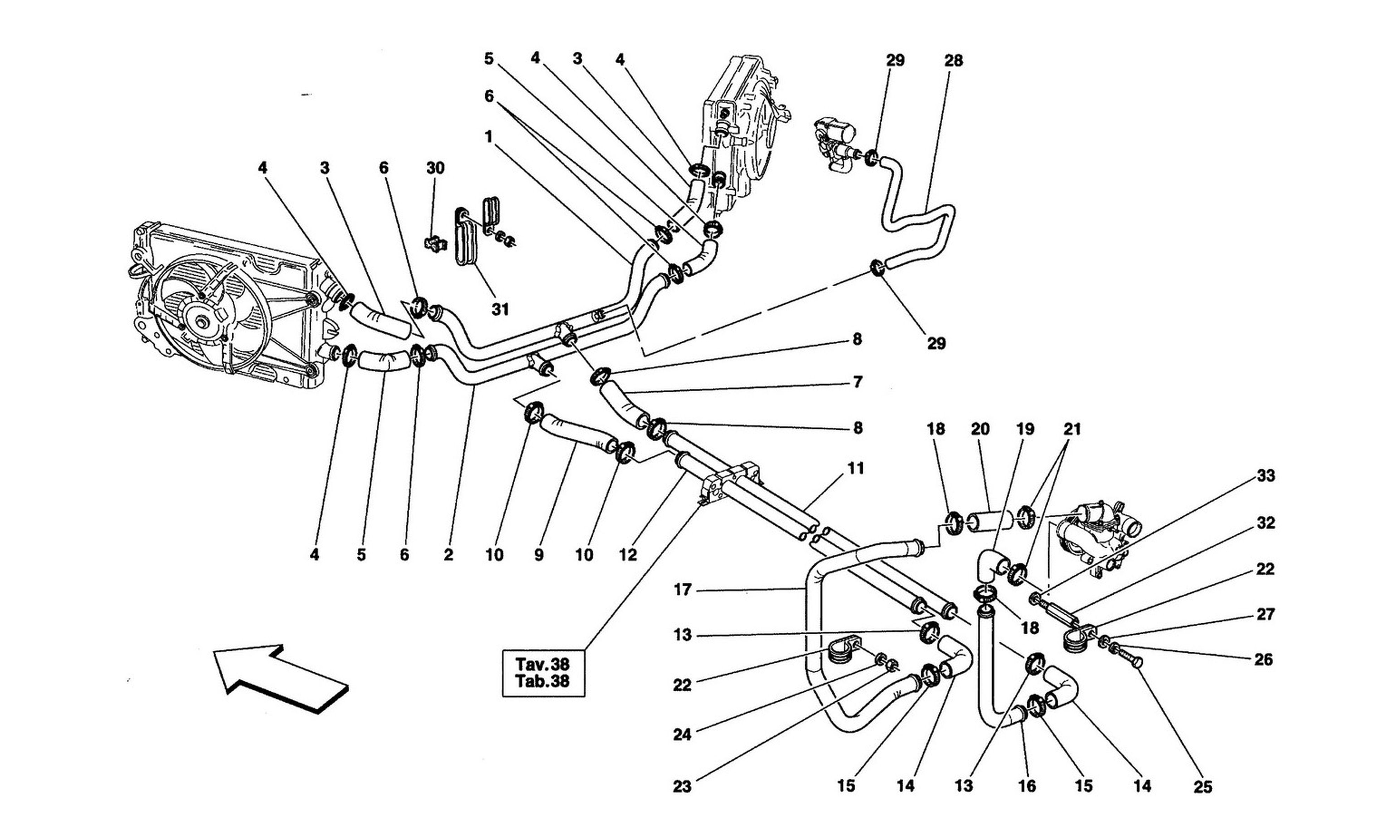 Schematic: Cooling System