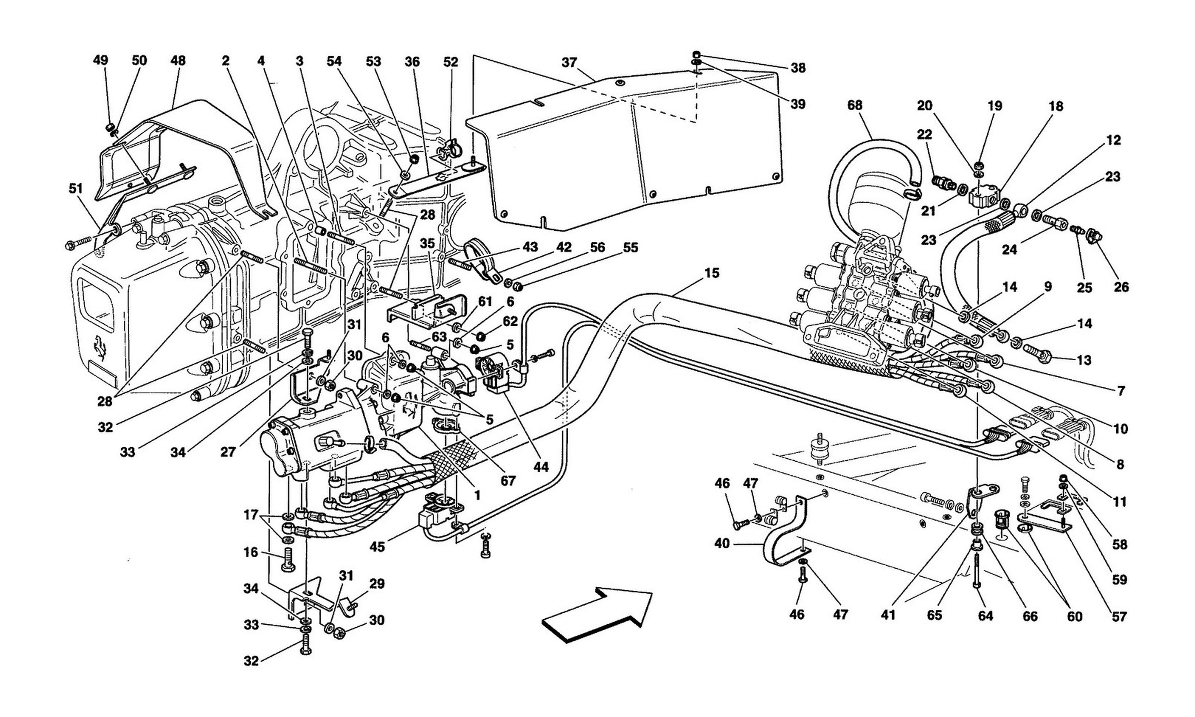 Schematic: F1 Clutch Hydraulic Control