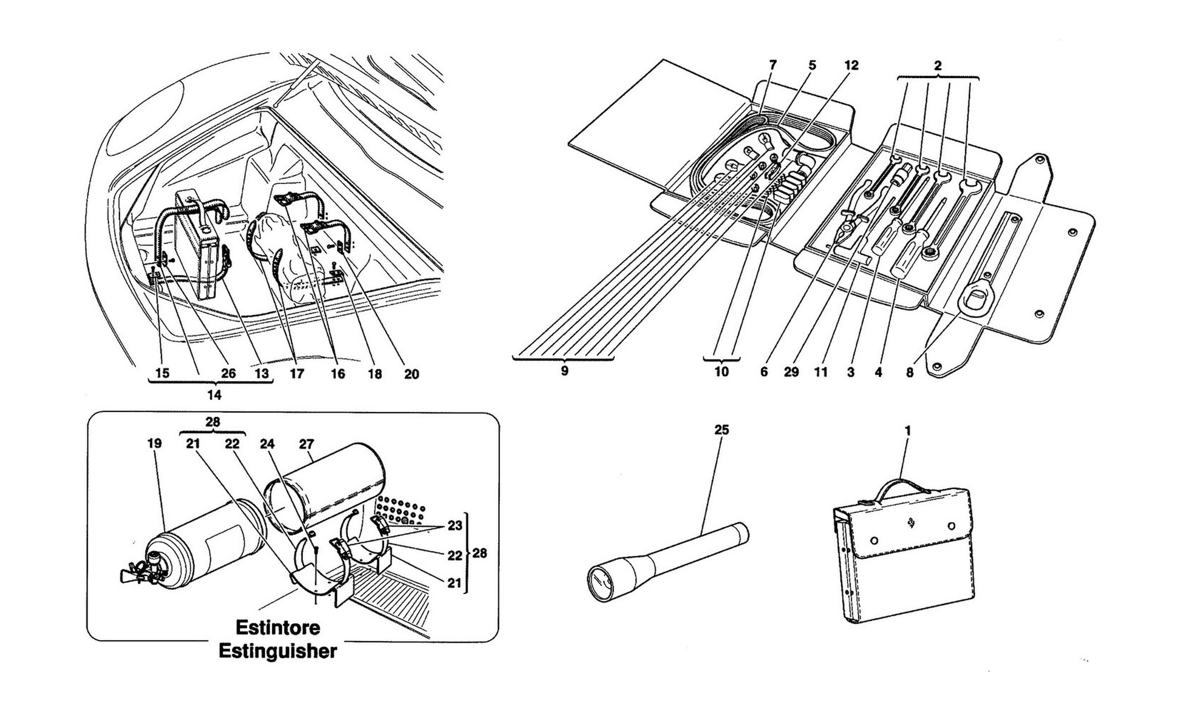 Schematic: Tools Equipment And Accessories