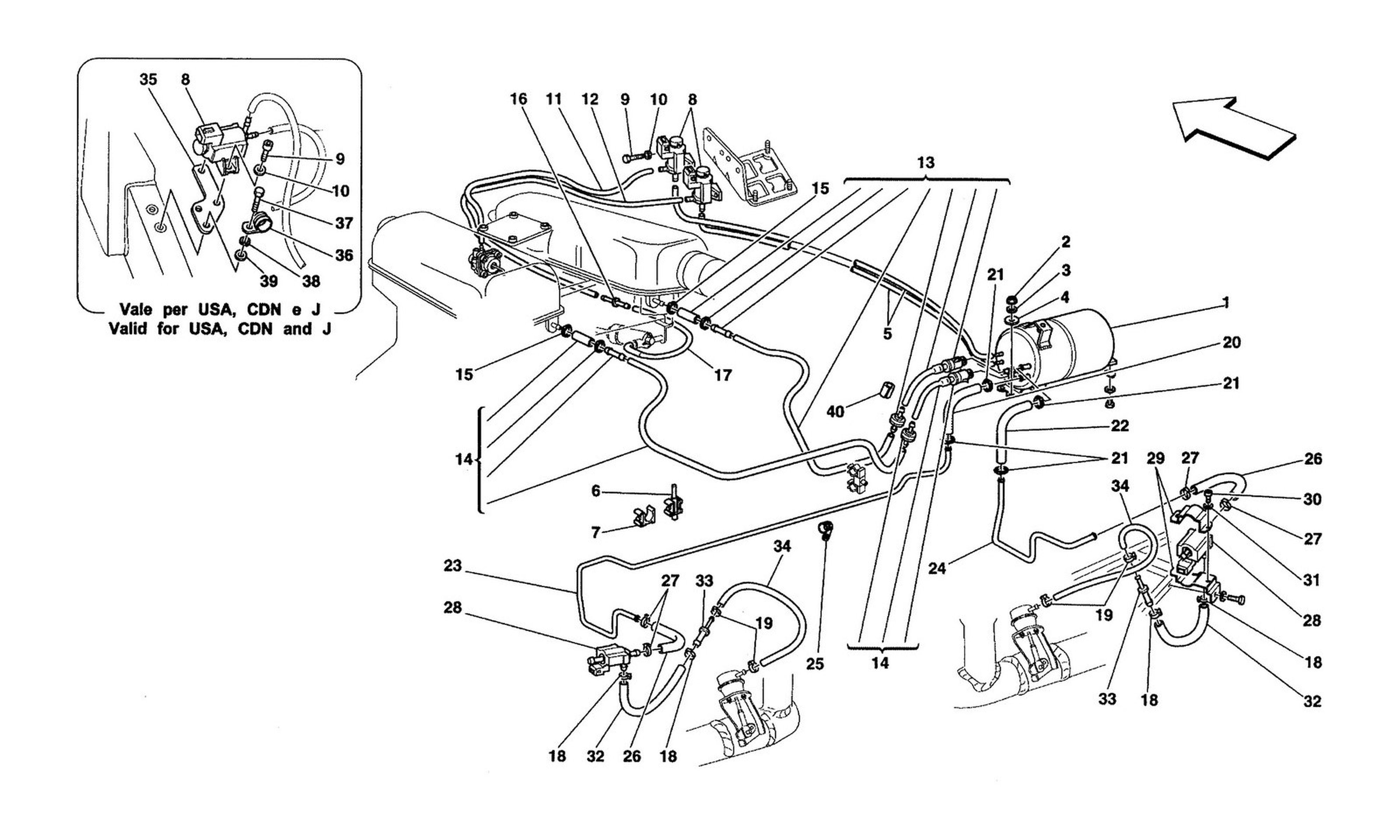 Schematic: Pneumatics Actuator System