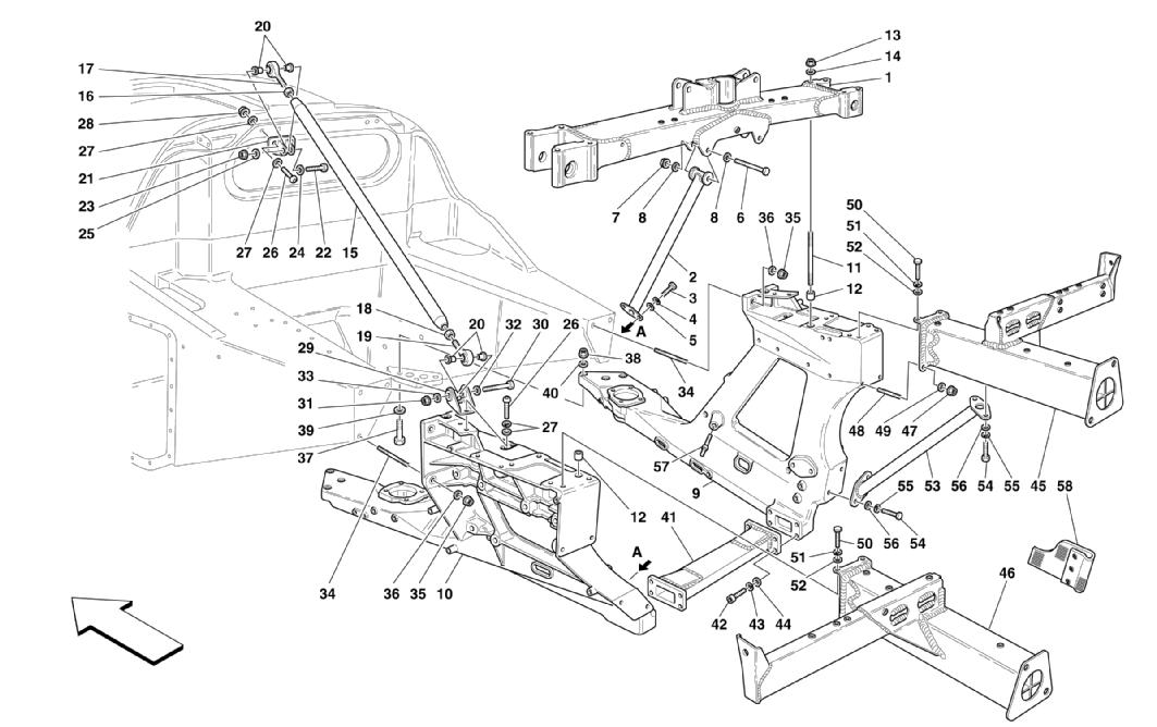 Schematic: Rear Frame