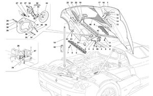 Engine Bonnet And Gas Door