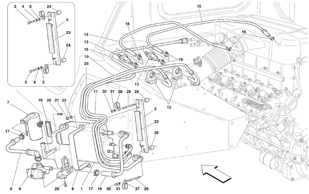 Schematic: Antievaporation Device