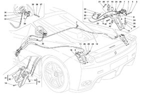 Opening Devices For Engine Bonnet And Gas Door