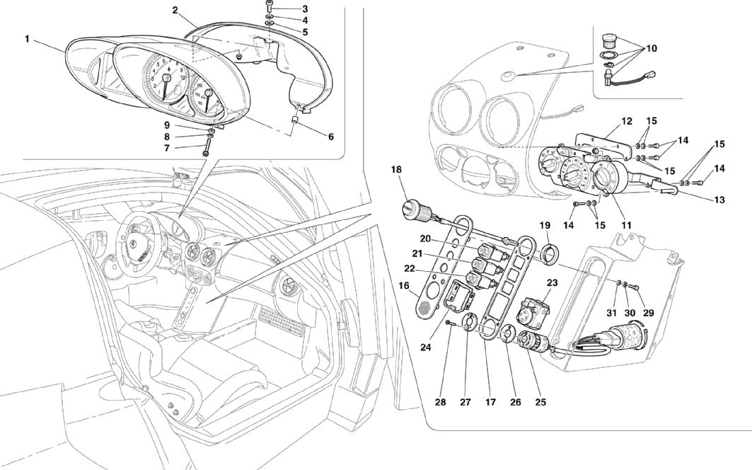 Schematic: Dashboard Instruments