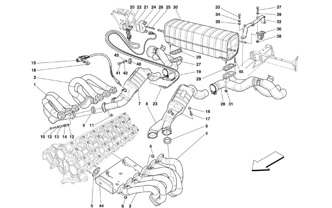 Schematic: Exhaust System