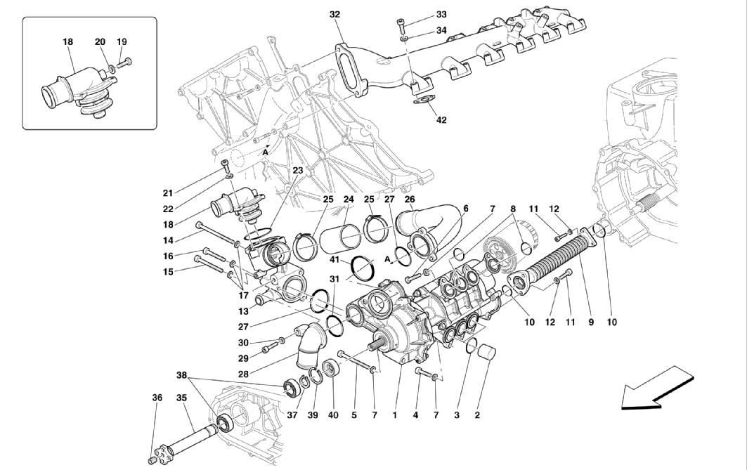 Schematic: Oil / Water Pump