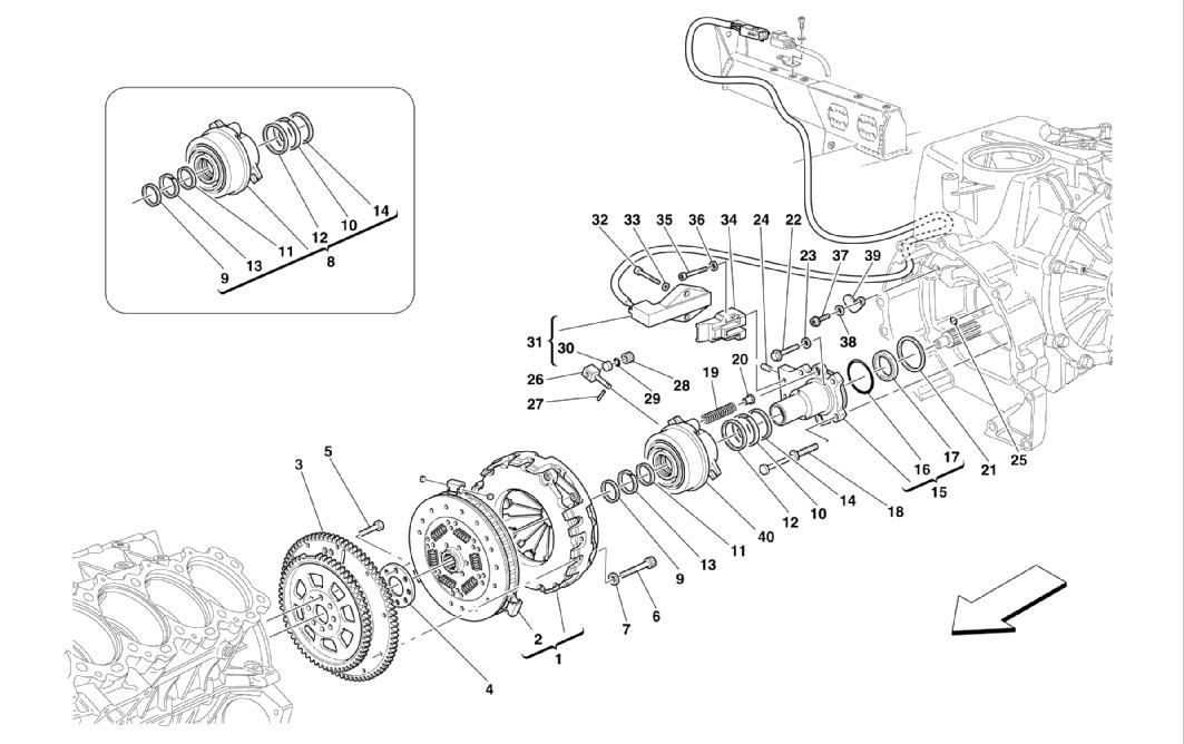 Schematic: Clutch Controls